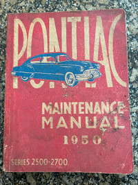 1949-1950 Pontiac service manual