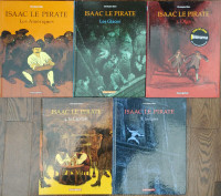 Bandes dessinées - Isaac le pirate - Collection tomes 1 à 5