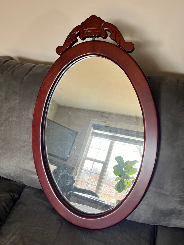 Mahogany Mirror in Home Décor & Accents in Moncton