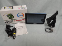 Brand new Carrvas GPS 7 Inch touch screen. NIB. C/W Charger.