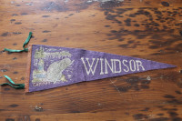 Old Felt Pennant - Windsor