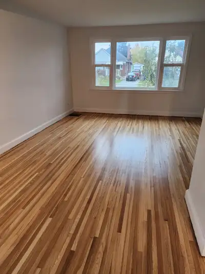 Hardwood floors and stairs. Refinishing and installation., View more