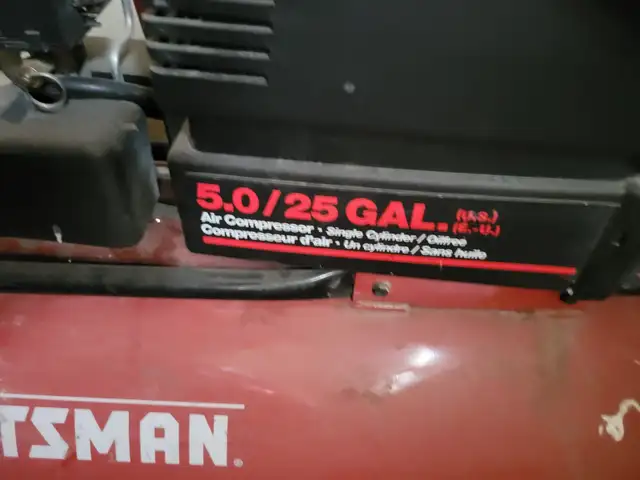 Craftsman air compressor62863263651714121