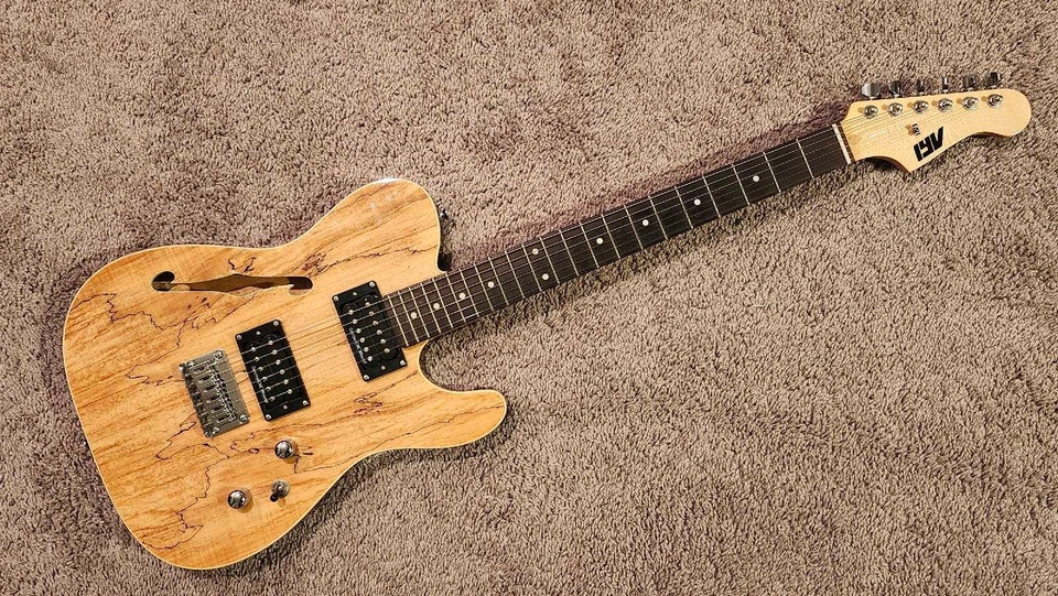 Spalt Maple Top Fender Telecaster style guitar | Guitars | London ...