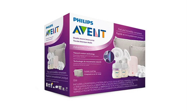 Philips Avent Double Electric Breast Pump in Feeding & High Chairs in Calgary - Image 2