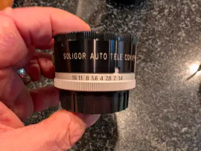 Soligor Auto Tele Converter 2X to fit Pentax K Camera Lens Japan, View more