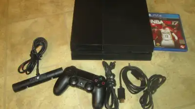 Sony PlayStation 4 PS4 500GB Console Black Model :CUH-1115A Bund, View more
