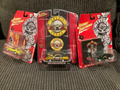 Johnny Lightning GnR diecast cars HTF all these for sale together Rarer - 1987 Gold Grand National -...