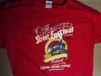 FS: 2009 St. Thomas "Iron Horse"  Street Festival Souvenir Tee (