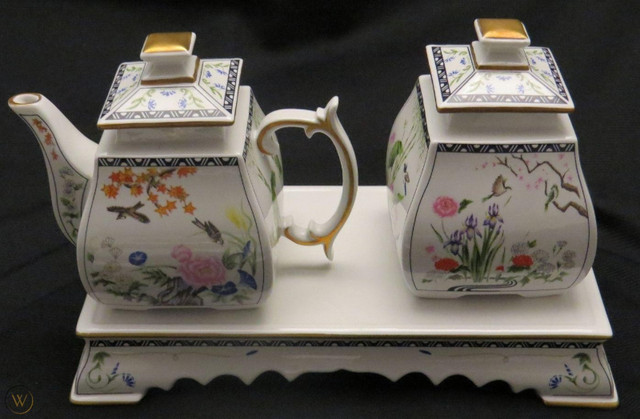 5 Piece Franklin Mint Japanese Tea Set in Arts & Collectibles in Kitchener / Waterloo - Image 4