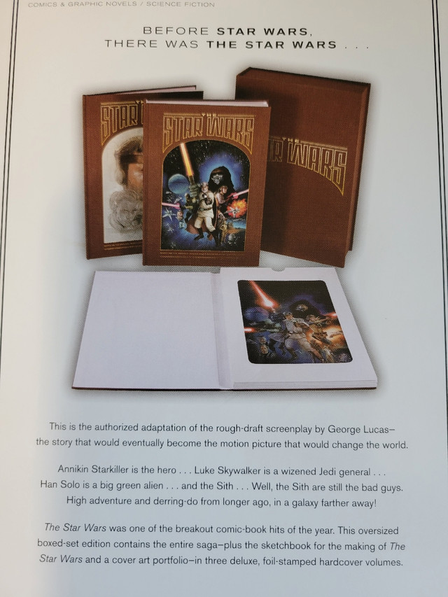 Dark Horse The Star Wars Oversized Deluxe Edition Set in Comics & Graphic Novels in Saskatoon - Image 2
