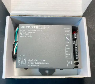 UHPPOTE 12V Power Supply for Door Access Control System, View more