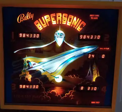 Classic Bally complete. In excellent working condition. New Backglass. Playfield in nice condition....