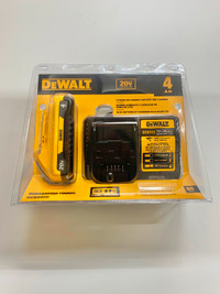 DEWALT 4 AH COMPACT BATTERY AND CHARGER