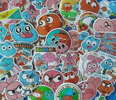 The Amazing World of Gumball  Cartoon Sticker Lot, View more