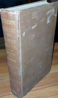 1911 HC Book MINERALOGY BLOWPIPE Analysis