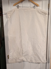 Jumbo sized cloth drawstring laundry bags. Several available