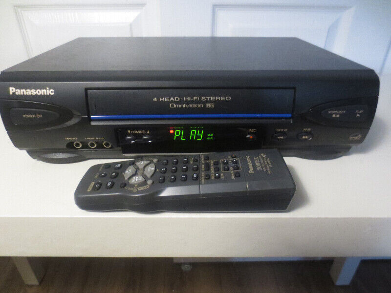 Panasonic VCR Player with Remote Control for sale  