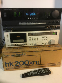 Vintage Harmon/Kardon hk200xm Cassette AVR225 Receiver 125 each