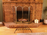 Fireplace Screen and grate