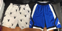 Assorted Size Small Men’s Shorts (Nike, Air Jordan, Playboy)