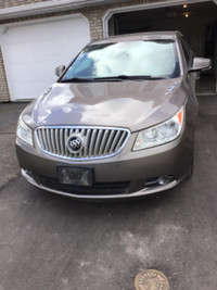 2010 Buick lacrosse sedan.