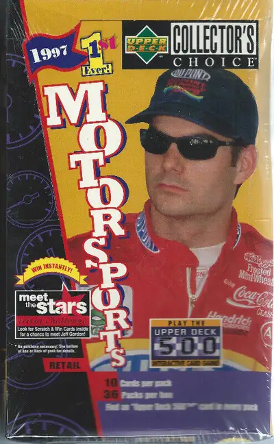 '97 Upper Deck Collectors Choice Racing Retail Box, View more