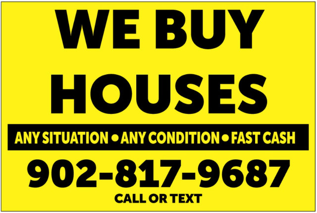 We buy houses, any condition, any situation. Fast Cash! in Real Estate Services in Hamilton