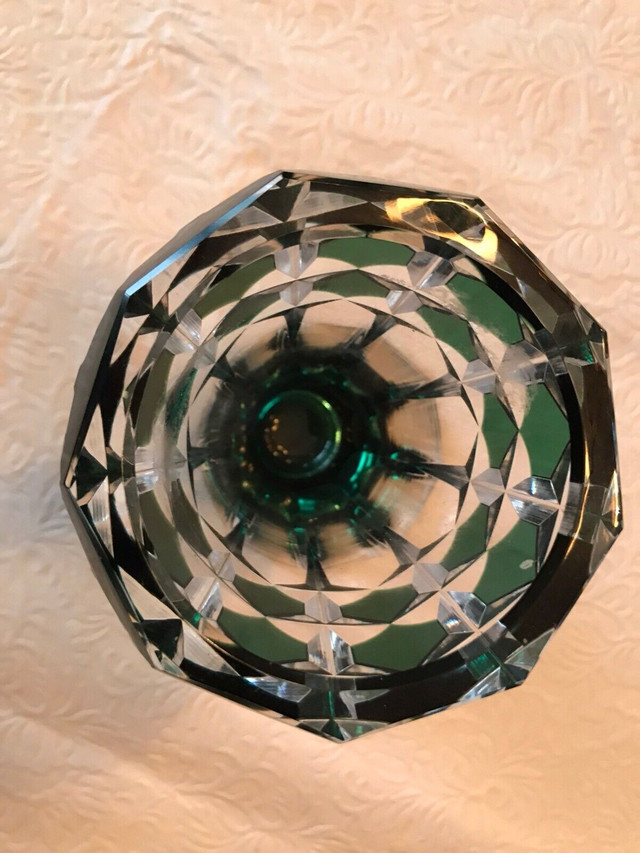Val Saint Lambert Crystal vase in Arts & Collectibles in Kingston - Image 3
