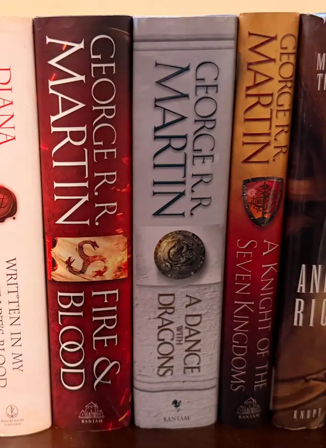 George R. R. Martin Hardcover Lot in Fiction in Oshawa / Durham Region - Image 2