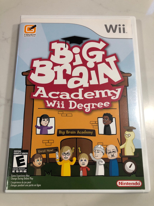 Big Brain Academy Wii Degree Nintendo Wii in Nintendo Wii in Markham / York Region