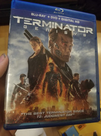 Terminator Genisys Blu Ray DVD Combo