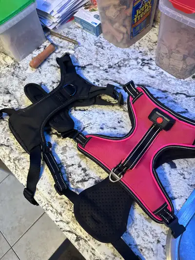 2 x Dog harness , View more