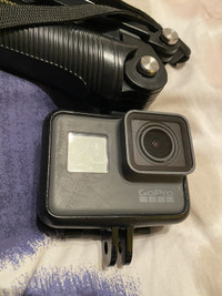 Go pro camera hero5 used 3 times with all accessories