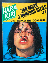 Hara Kiri (album de 200 pages, 3 numéros reliés, 1984)