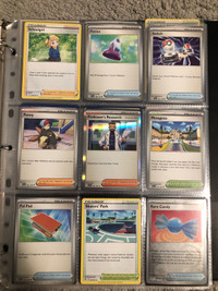 Binder filled with trainers 