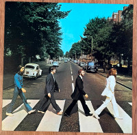 Beatles The Abbey Road 12" x 12" Album Flat