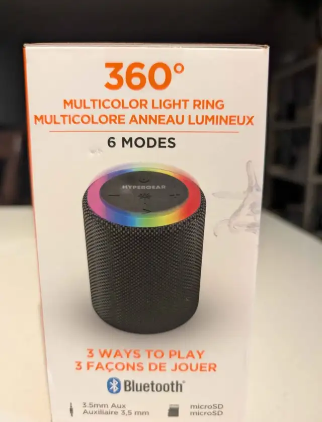 HyperGear Halo LED Wireless Speaker in Speakers in Calgary - Image 3