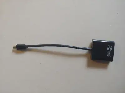 Male Mini Display Port to Female VGA/DVI/HDMI Converter Adapter, View more