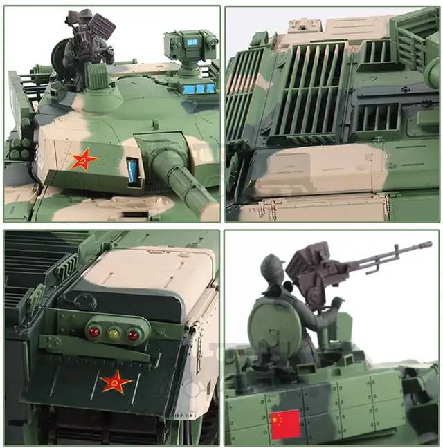 1/16 2.4G RC Henglong Smoke & Sound China 99A MBT Tank 3899A NEW in Hobbies & Crafts in City of Toronto - Image 6