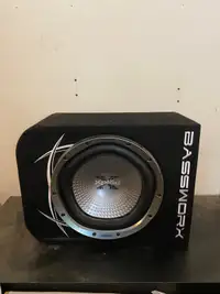 12” Bassworx Subwoofer and 1500W MBQuart amp for sale