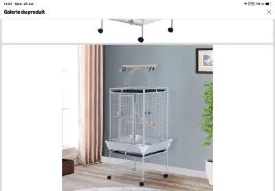 Cage pour petit perroquet , View more