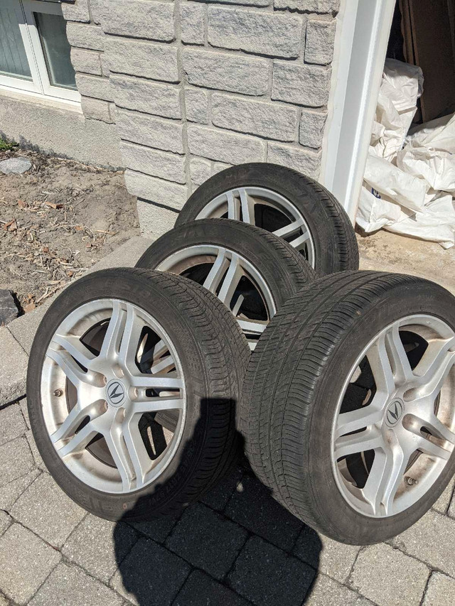 Pneus d'été sur mags rims 235/45ZR17 Acura tl 2007 khumo tires  dans Pneus et jantes  à Longueuil/Rive Sud