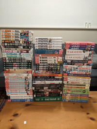 Variety of manga, light novels, and comics