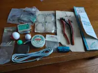 VINTAGE LOT OF FISHING ITEMS EXETER +