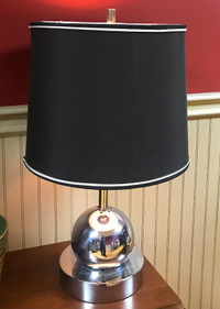 Vintage Metal Orb Lamp