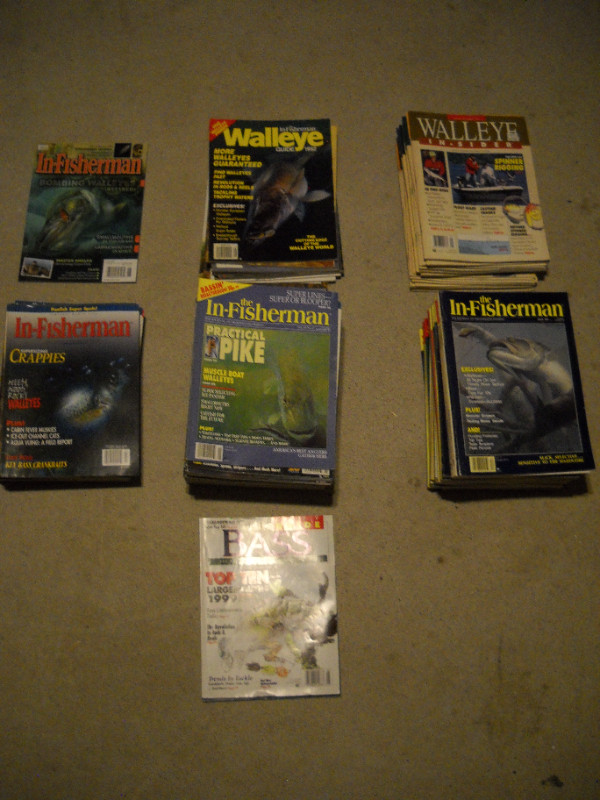 Fishing Magazines dans Pêche, camping et plein Air  à Ville de Montréal