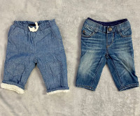 3-6 month baby gap jeans bundle 