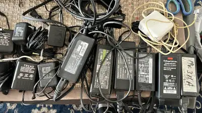 Assorted Power Adapters and Chargers Lot, View more