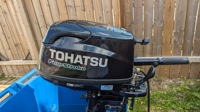 Tohatsu Sailpro 6hp Ultra Long Shaft in Boat Parts, Trailers & Accessories in Winnipeg - Image 2